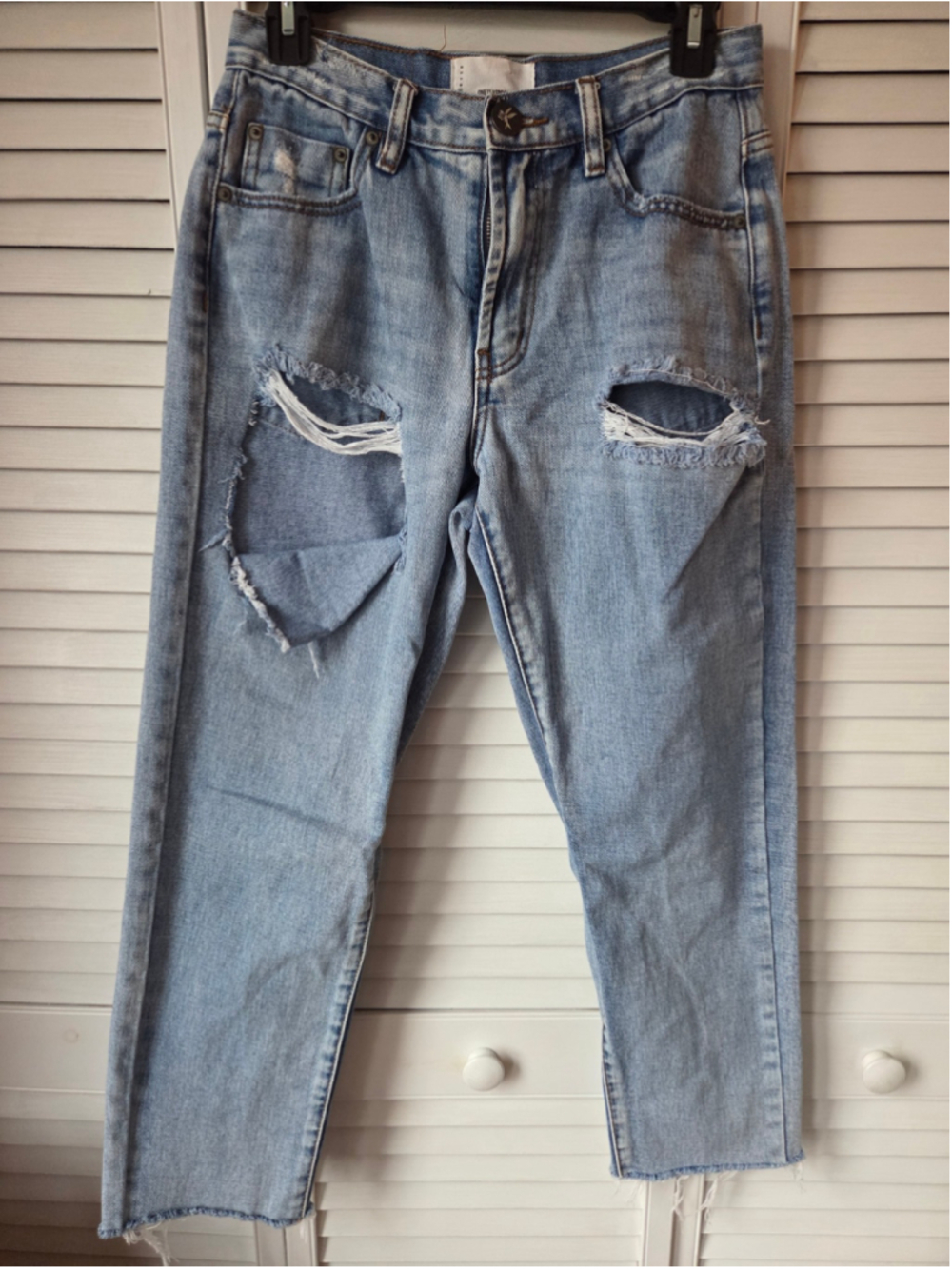 Women's One Teaspoon Distressed Blue Jeans Size 26